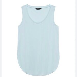 Banana Republic Sandwash Modal scoop neck Tank Top - light Blue size XS